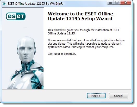 Wh!5t|eRz DeN: ESET